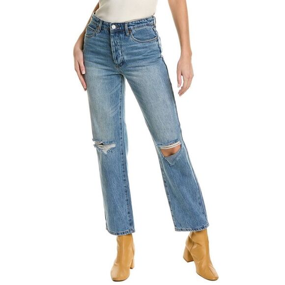 NWT BLANKNYC The Howard Distressed Mid Rise Loose Fit in Wildflower, Size 27 - Picture 9 of 16